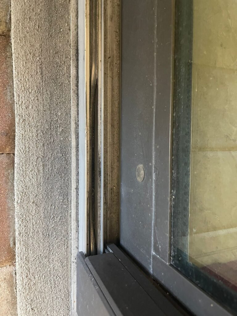 sliding door track service
