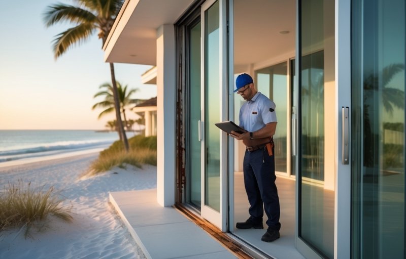 How Salt Air Affects Sliding Doors in Sanibel