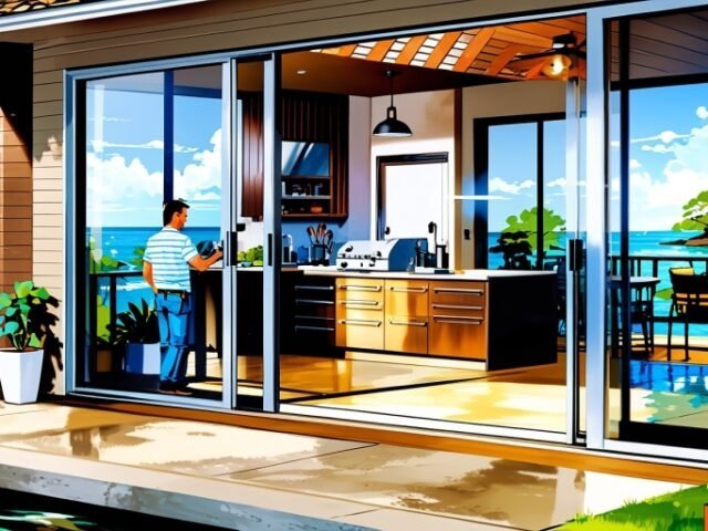 Sliding Door Repairs for Waterfront Properties