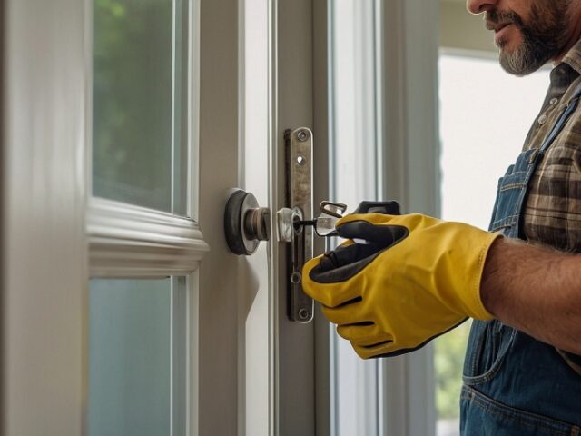 How to Replace a Sliding Door Handle Safely