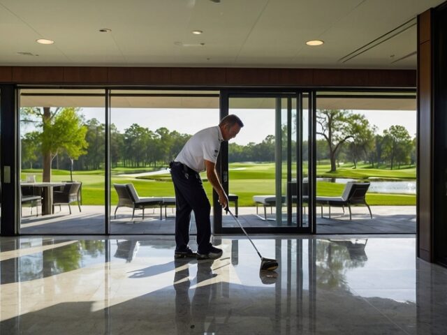 Sliding Door Repair for Golf Course Properties
