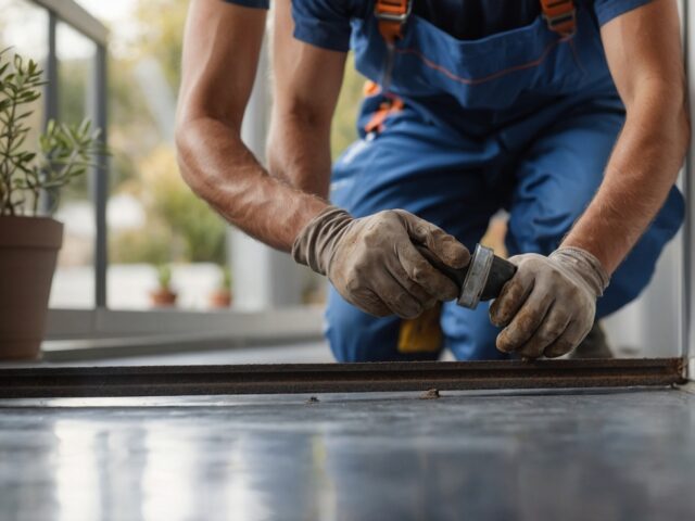 How to Remove Rust from Sliding Door Tracks